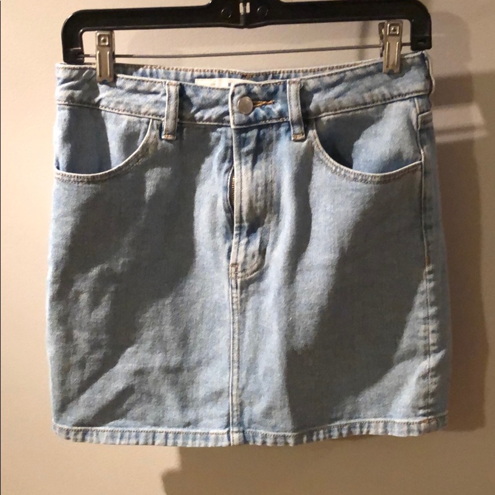 Brandy Melville jean skirt